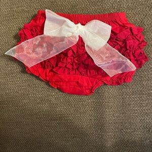 Baby girl ruffle bloomers